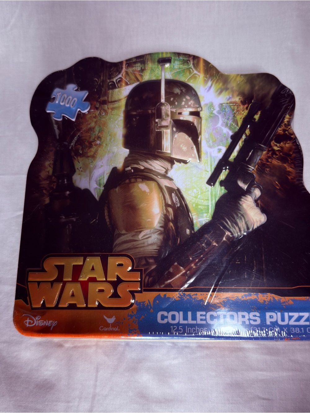 Star Wars Boba Fett Collector Puzzle Tin - Green, Brown, Black**has dent